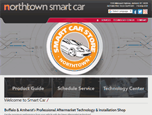 Tablet Screenshot of northtownsmartcarstore.com